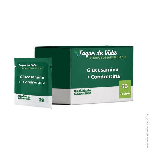 GLUCOSAMINA + CONDROITINA 60 sachês